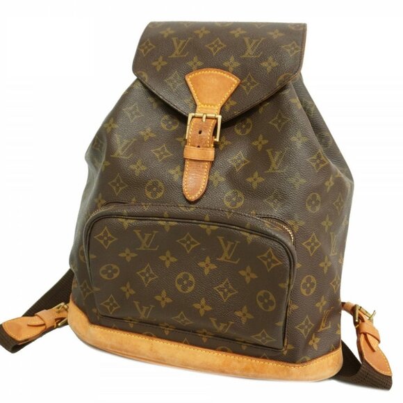 🔥EXTRA LARGE🔥 Authentic Louis Vuitton Monogram Montsouris GM Backpack Bag LV - Picture 3 of 16